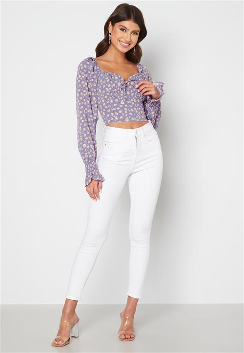 BUBBLEROOM Zandria cropped top