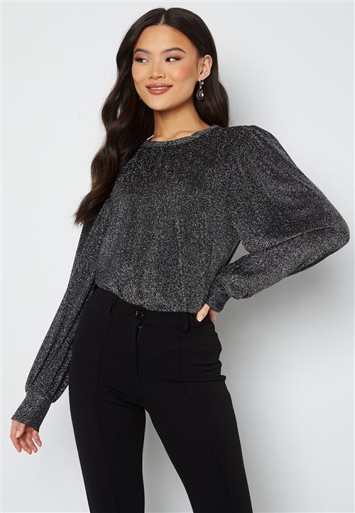 VILA Arley L/S Glitter Top