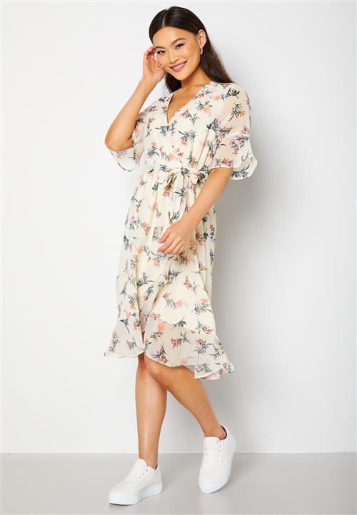 Happy Holly Wendy fake wrap dress