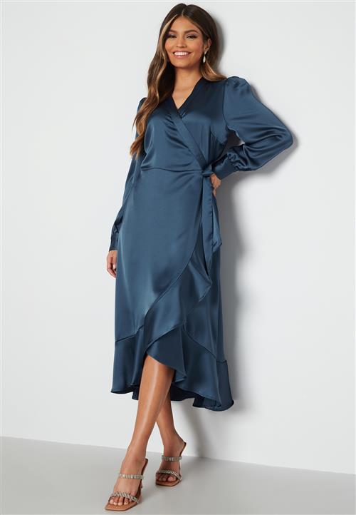Object Collectors Item Sateen Wrap Dress Fair
