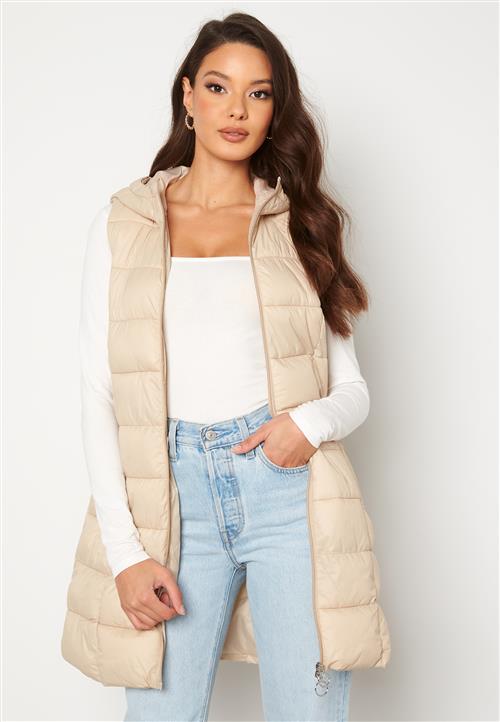 JDY Zulu Long Hood Waistcoat