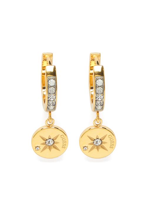 Guess Compass Coin Earrings
