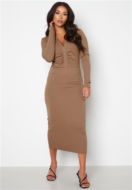 VILA Miano L/S Polo Dress