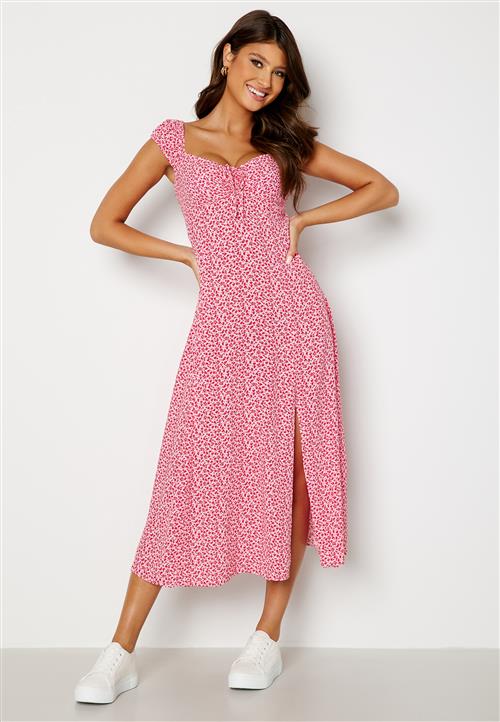 FOREVER NEW Madi Tie Front Midi Dress