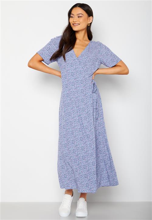 Object Collectors Item Ema Elise L/S Long Wrap Dress