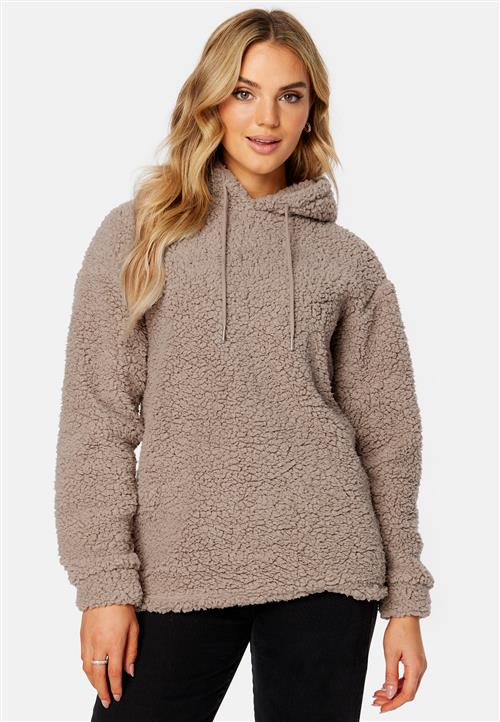 BUBBLEROOM Una fluffy teddy hoodie
