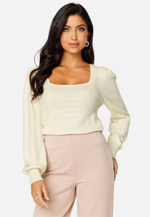 ONLY Lesly L/S Square Puff Knit