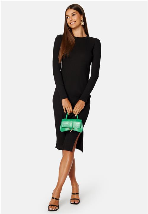 VILA Balu Crew Neck L/S Midi Dress