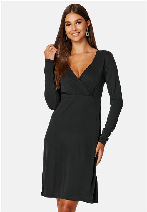 VILA Modala L/S Wrap Midi Dress/SU