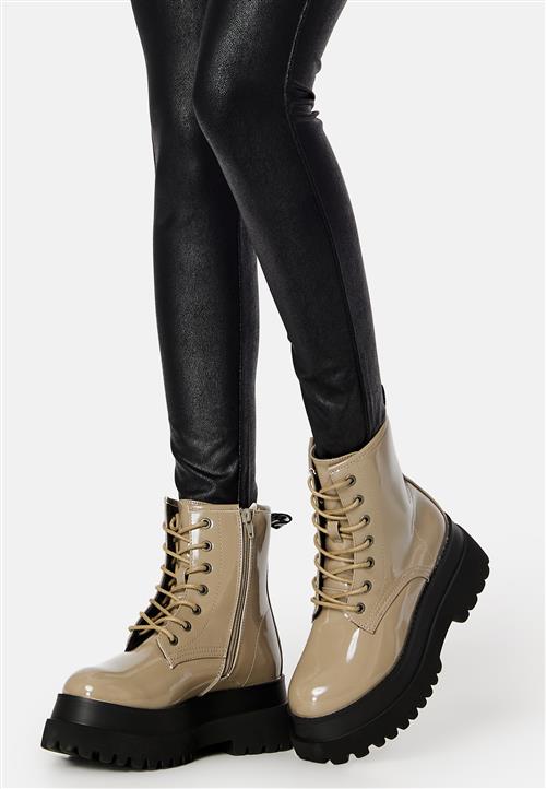 Bianco Gas Laced Up Boot