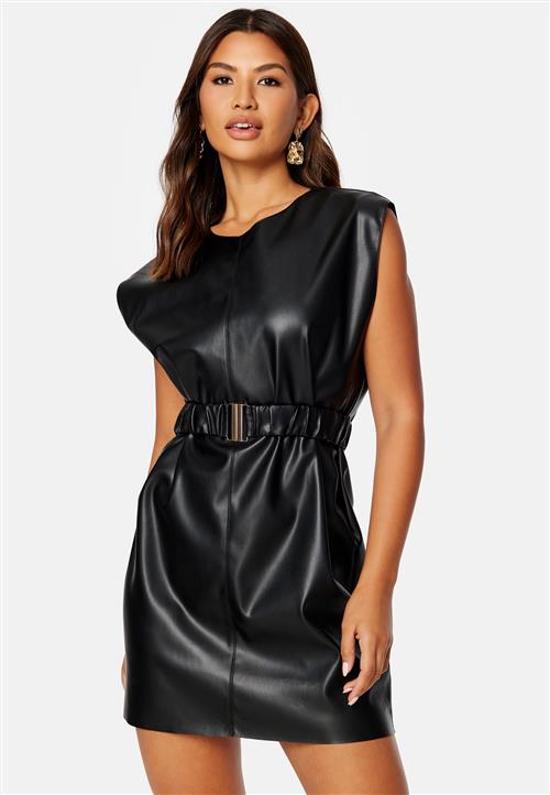 ONLY Lina Faux Leather Dress