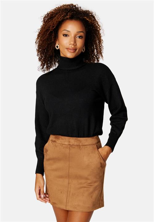 Pieces Cava LS High Neck Knit