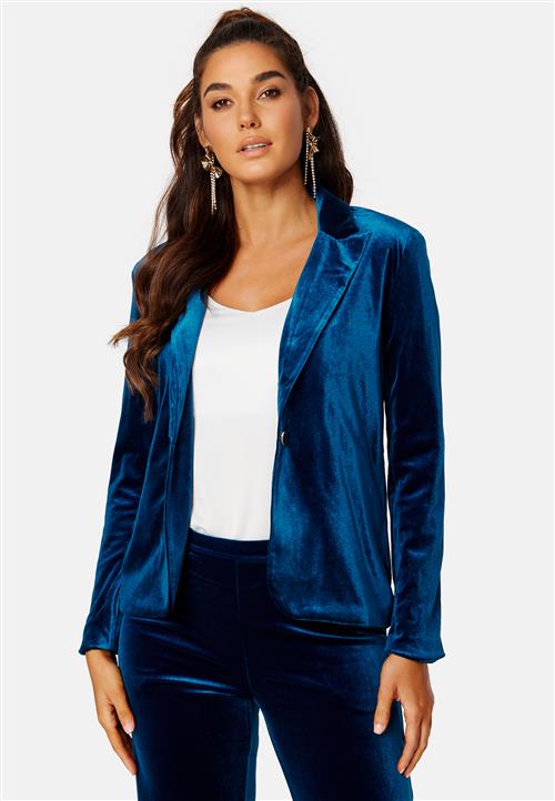 VILA Velour L/S Blazer