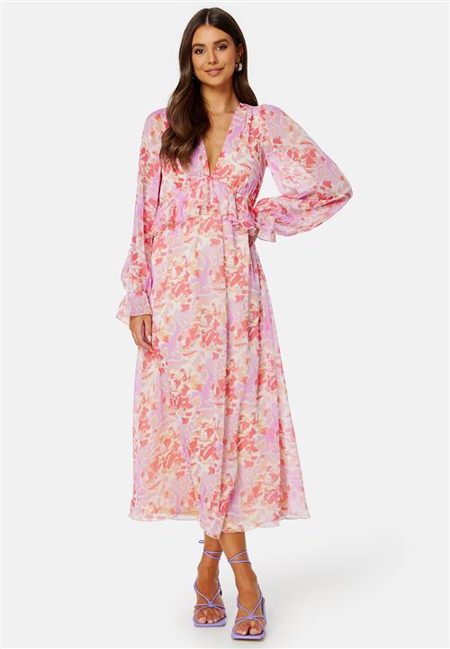 BUBBLEROOM Summer Luxe Frill Midi Dress