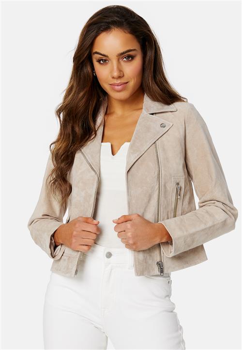 JOFAMA Andrea Suede Biker Jacket