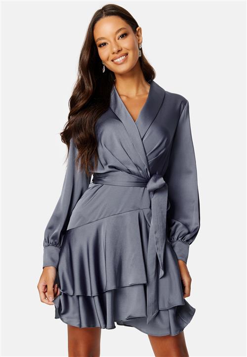 FOREVER NEW Mikayla Satin Mini Dress