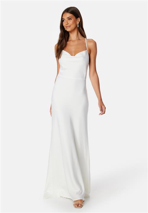 YAS Dottea Strapback Train Dress