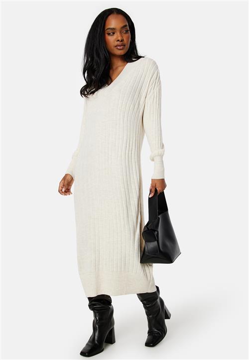 ONLY New Tessa L/S Midi V-Neck Dress