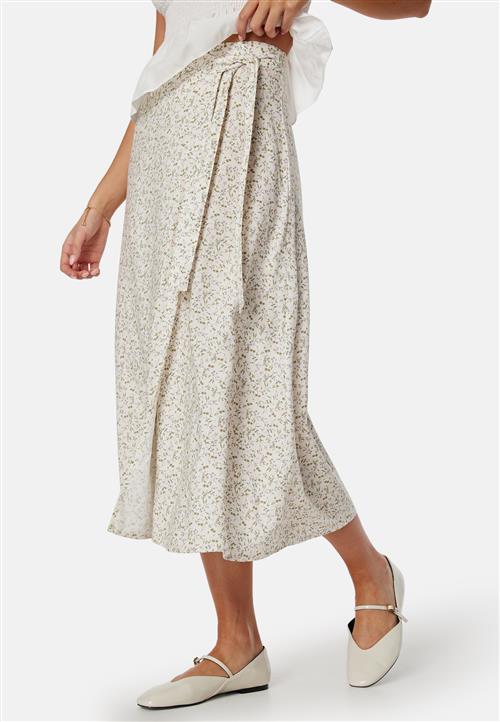 BUBBLEROOM Salma Viscose Wrap Skirt