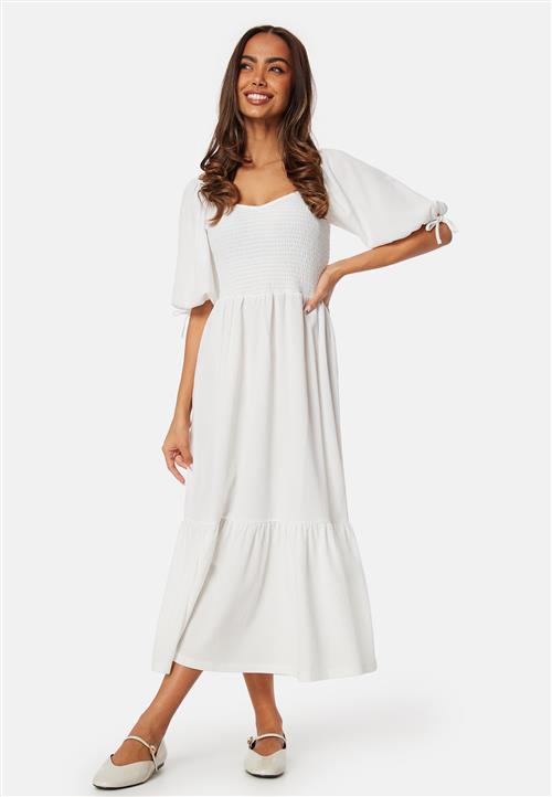 BUBBLEROOM Short Sleeve Smock Dress