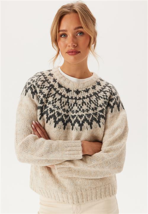 VILA Viejla O-neck L/S JACQUARD KNI