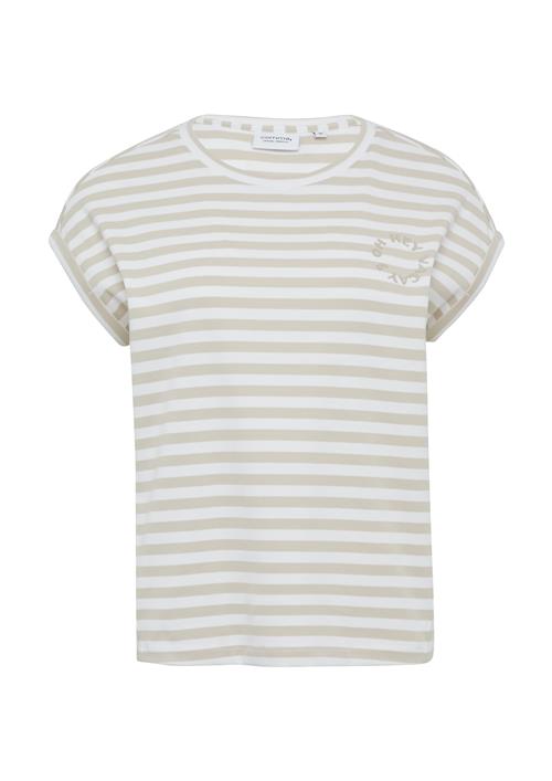 comma casual identity Shirts  beige / hvid