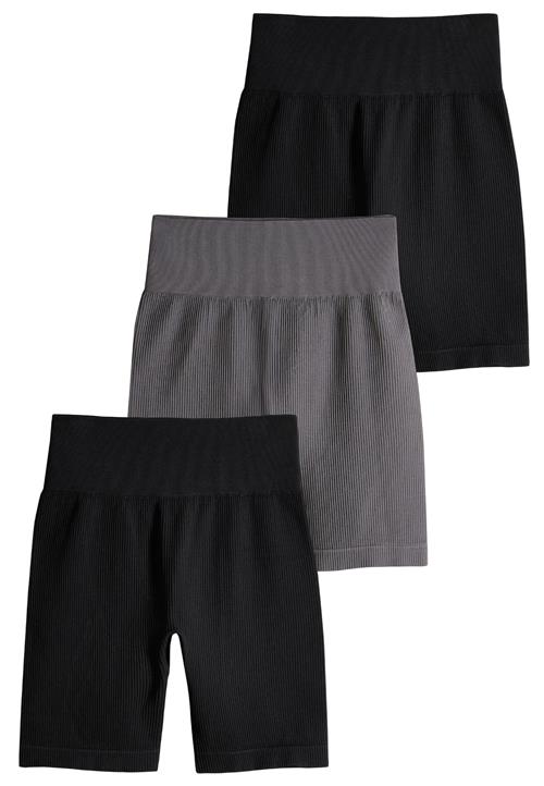 The Set Leggings  grå / sort