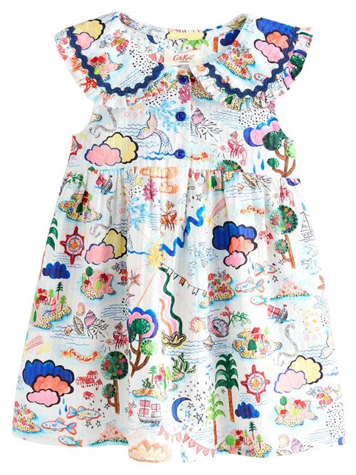 Next Kjole 'Cath Kidston'  lyseblå / gul / lyserød / hvid