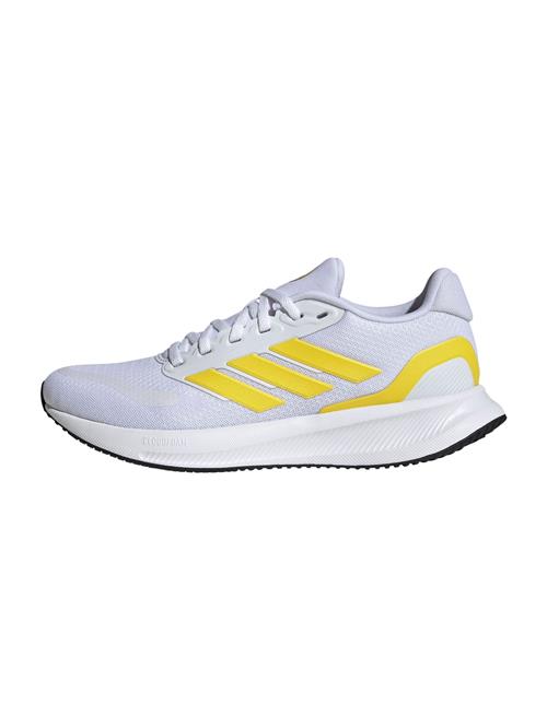 ADIDAS PERFORMANCE Løbesko 'RUNFALCON 5'  gul / hvid