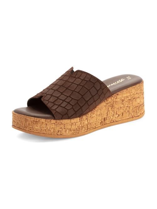 Tamaris Pantoletter  brun