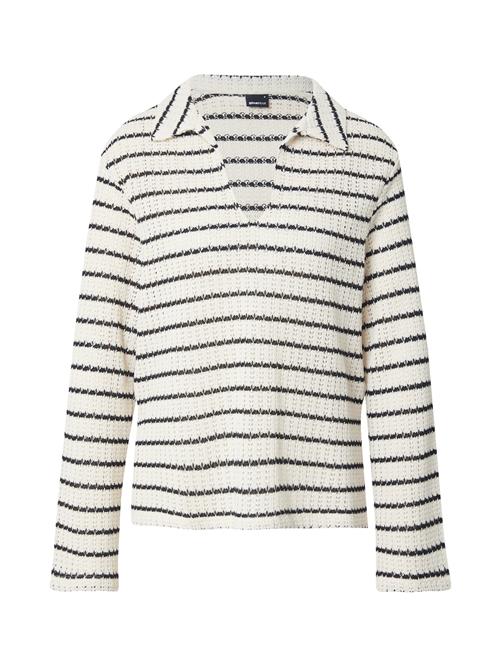 Gina Tricot Pullover  sort / uldhvid