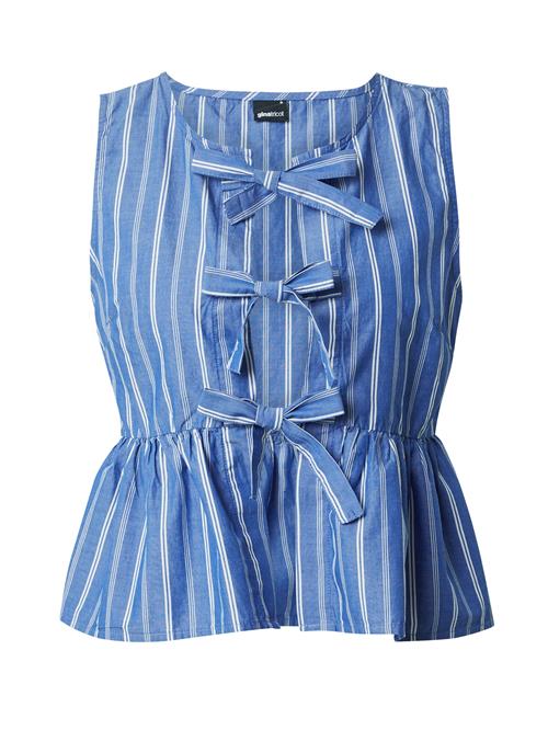 Gina Tricot Overdel  blå / hvid