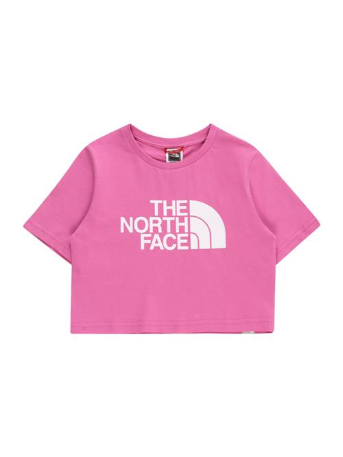 THE NORTH FACE Funktionsskjorte 'Easy'  pink / hvid