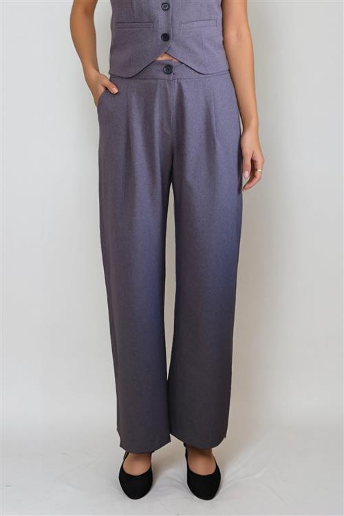 Natalie Pants - Mørkegrå - 2XL - TeeShoppen