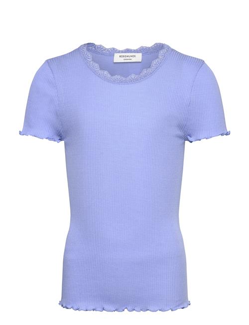 Rkbalta Ss Regular Lace T-Shirt Rosemunde Kids Blue