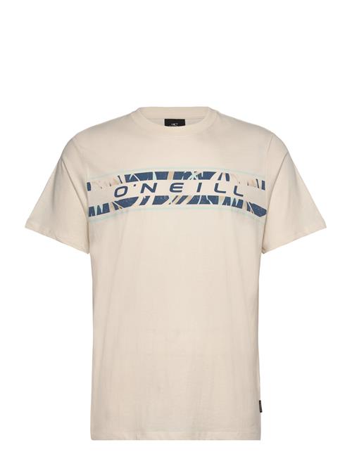 Se O'neill Front Graphic T-Shirt O'neill Cream ved Booztlet