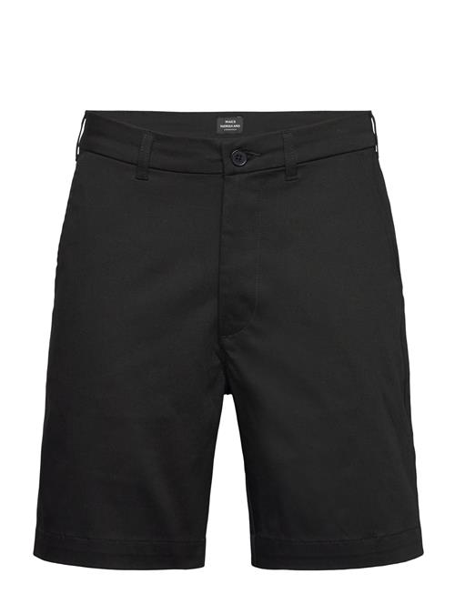 Cotton Twill Stretch Elias Shorts Mads Nørgaard Black