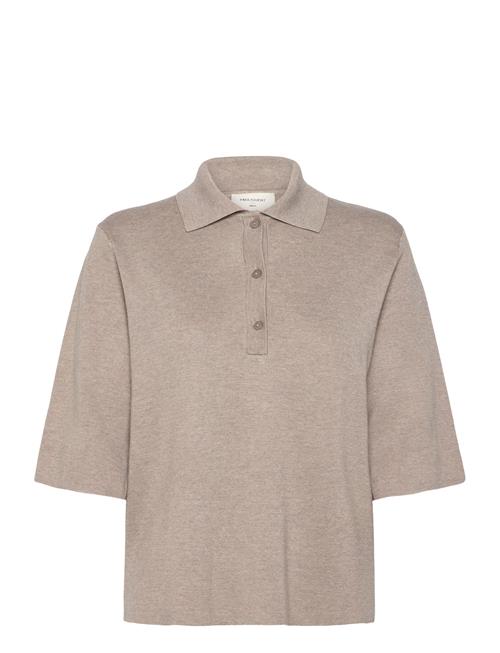 Pullover From Freequent In A Soft, Fine-Knit Material. The Pullover Has An Elega FREE/QUENT Beige