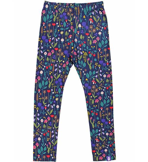 Danefæ Leggings - Danandrea Modal - Navy Botanical