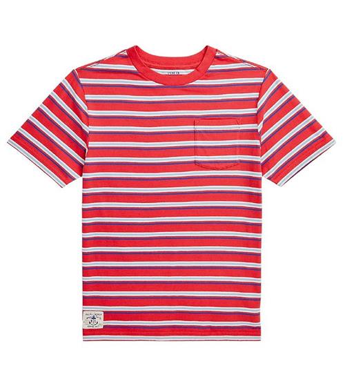 Polo Ralph Lauren T-shirt - Key West - Rødstribet