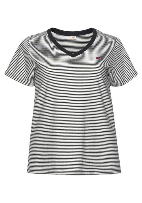 Se Levi's® Plus Shirts 'The Perfect V-Neck '  sort / hvid ved About You