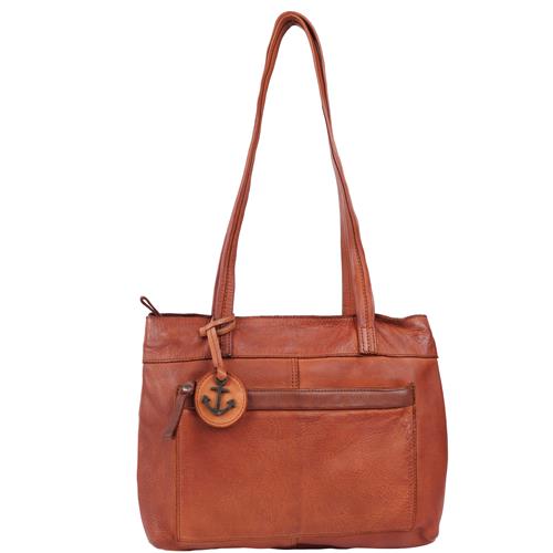 Harbour 2nd Skuldertaske 'Up-Zea'  cognac