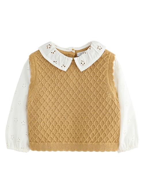 Next Pullover  camel / offwhite