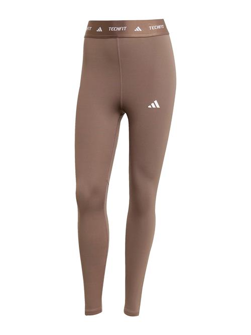 ADIDAS PERFORMANCE Sportsbukser  mokka / hvid
