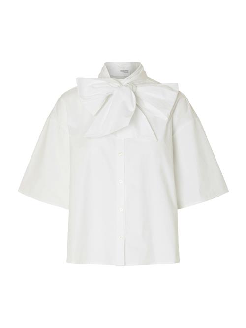 SELECTED Bluse 'SLFAya-Juno'  hvid