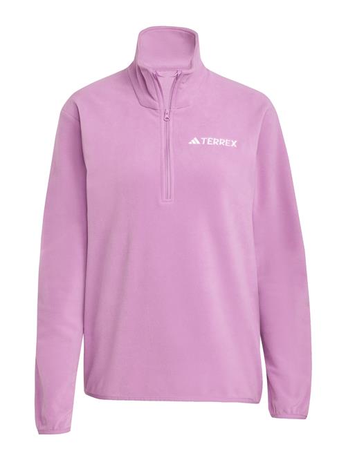 ADIDAS TERREX Sportsweatshirt 'ESS'  orkidee / hvid