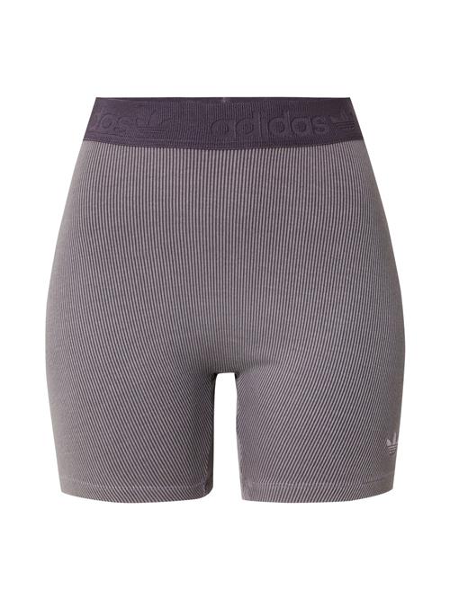 Se ADIDAS ORIGINALS Leggings  røggrå / mørkelilla ved About You