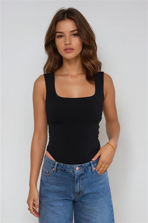 Everly Body - Sort - S - TeeShoppen