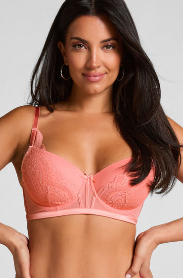 Hunkemöller Robinj formstøbt pushup-bøjle-bh pink
