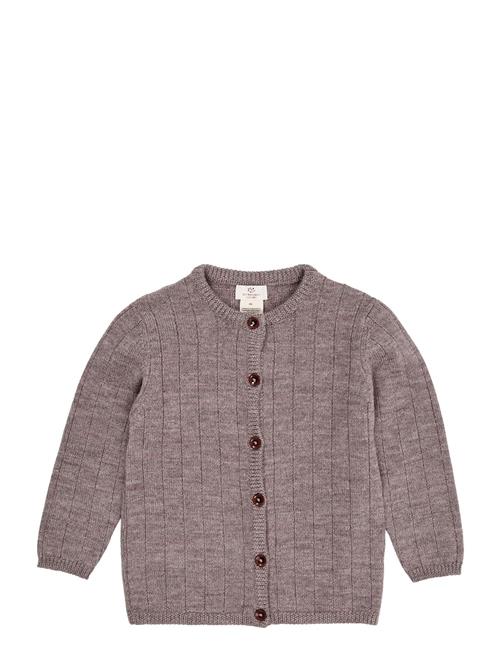 Merino Knitted Cardigan Copenhagen Colors Brown